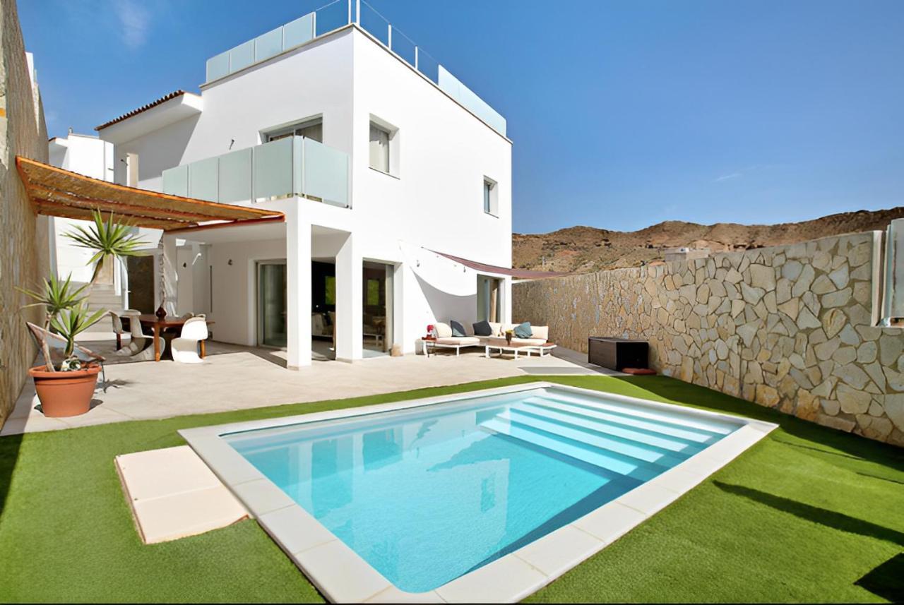 Dream Villa With Heated Pool, Rooftop & Ocean Views Mogán 외부 사진