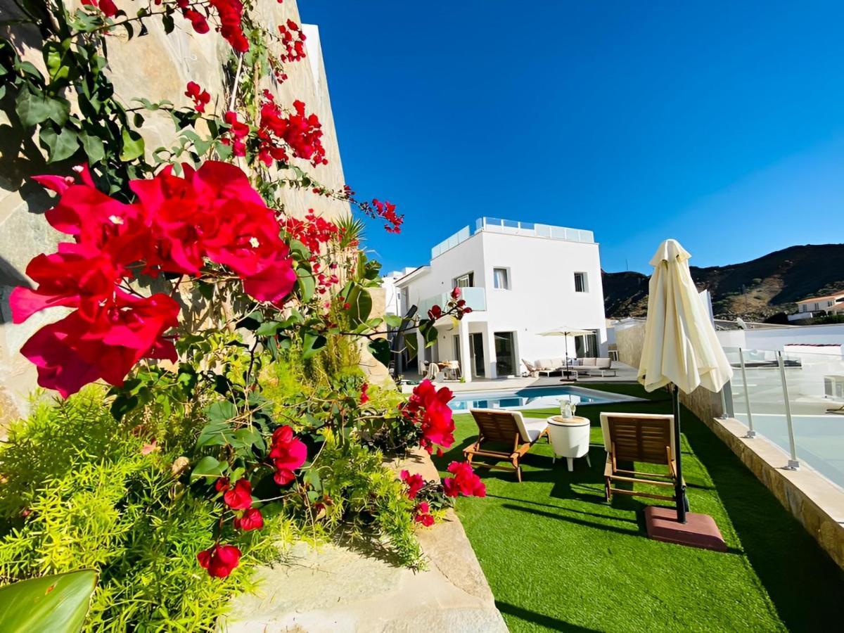 Dream Villa With Heated Pool, Rooftop & Ocean Views Mogán 외부 사진