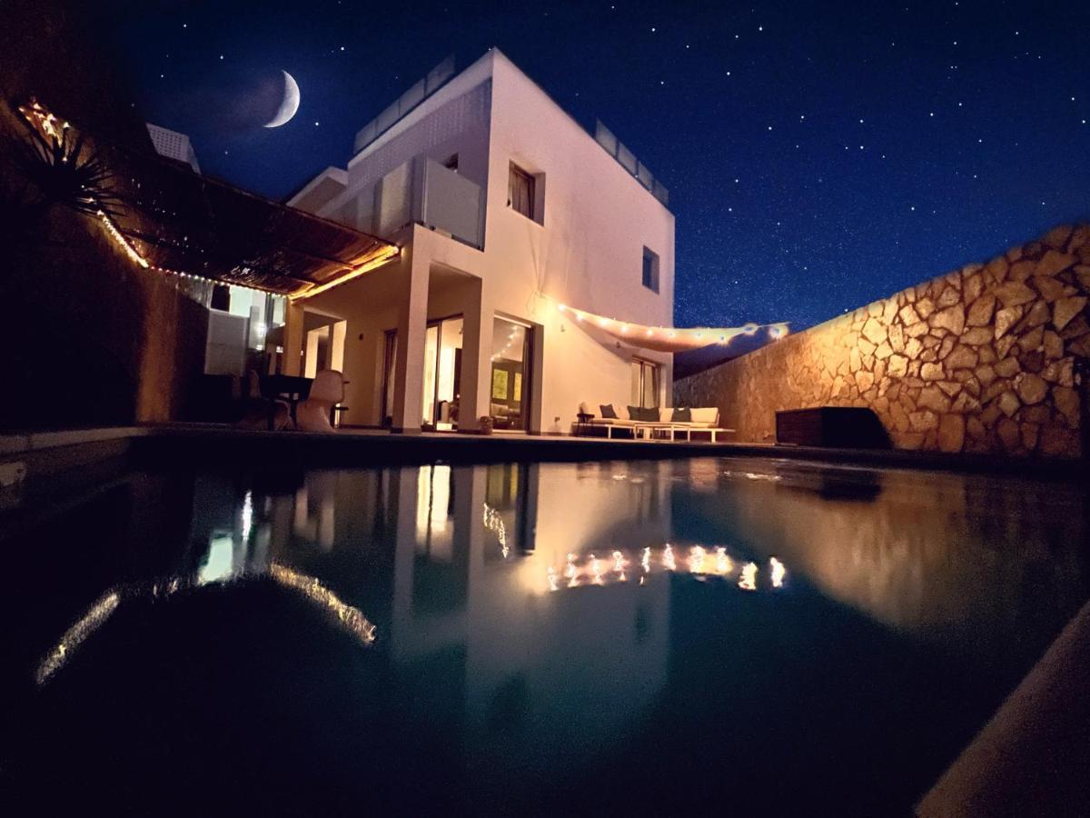 Dream Villa With Heated Pool, Rooftop & Ocean Views Mogán 외부 사진